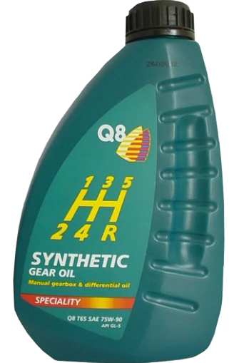 Трансмиссионное масло Q8 Т 65 75W90, 1л